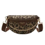 sac banane femme leopard