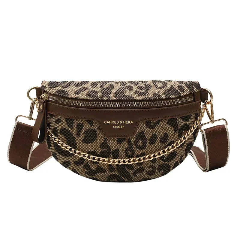 sac banane femme léopard