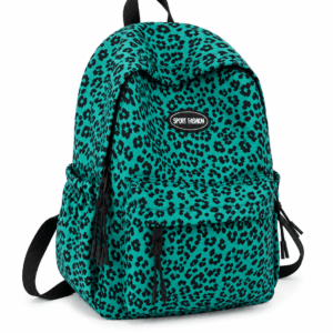 Sac a dos léopard Vert