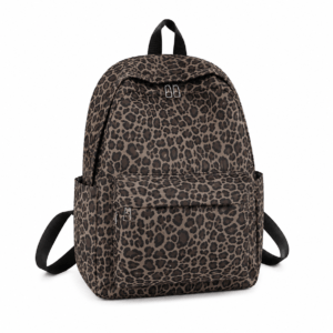 sac a dos léopard Café