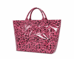 sac cabas léopard rose
