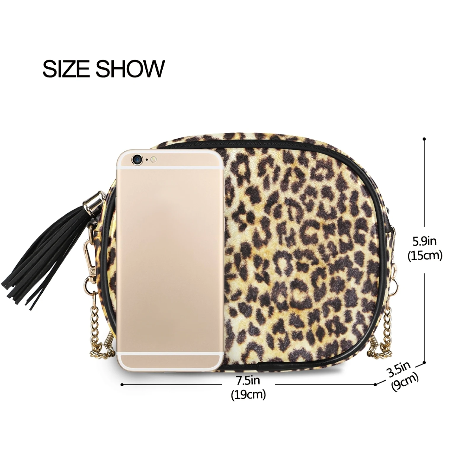 accessoire mode sac léopard