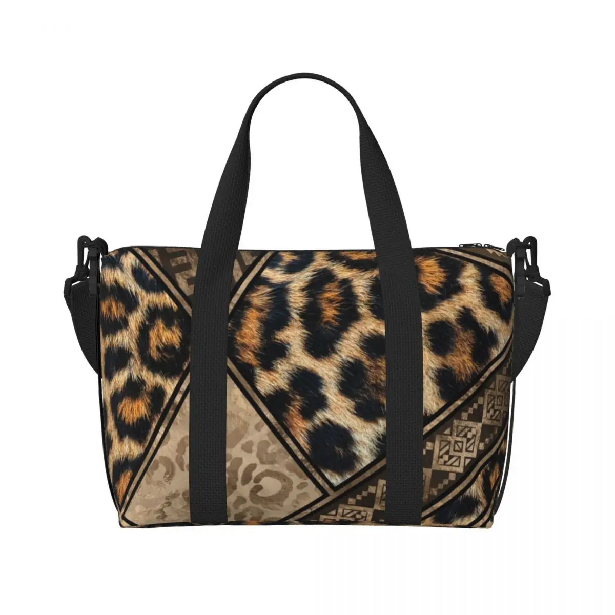 sac de sport léopard