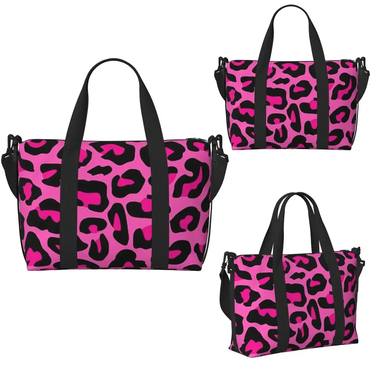 sac à motif léopard