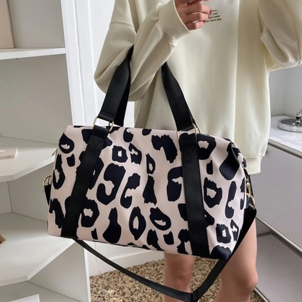 sac femme motif léopard