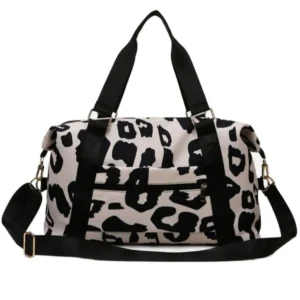 sac de sport léopard