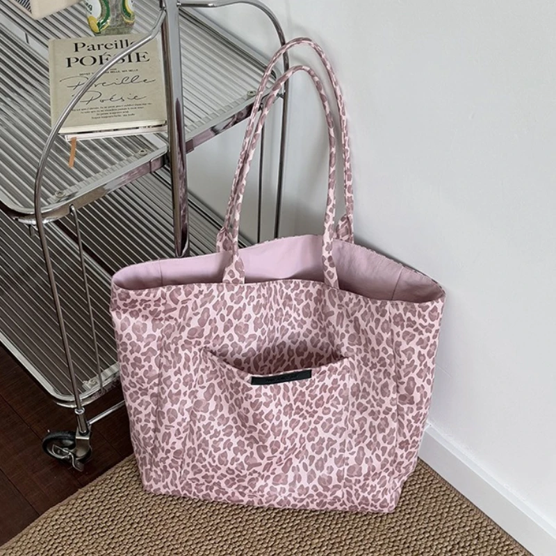grand sac cabas léopard