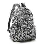 Sac a dos léopard Blanc