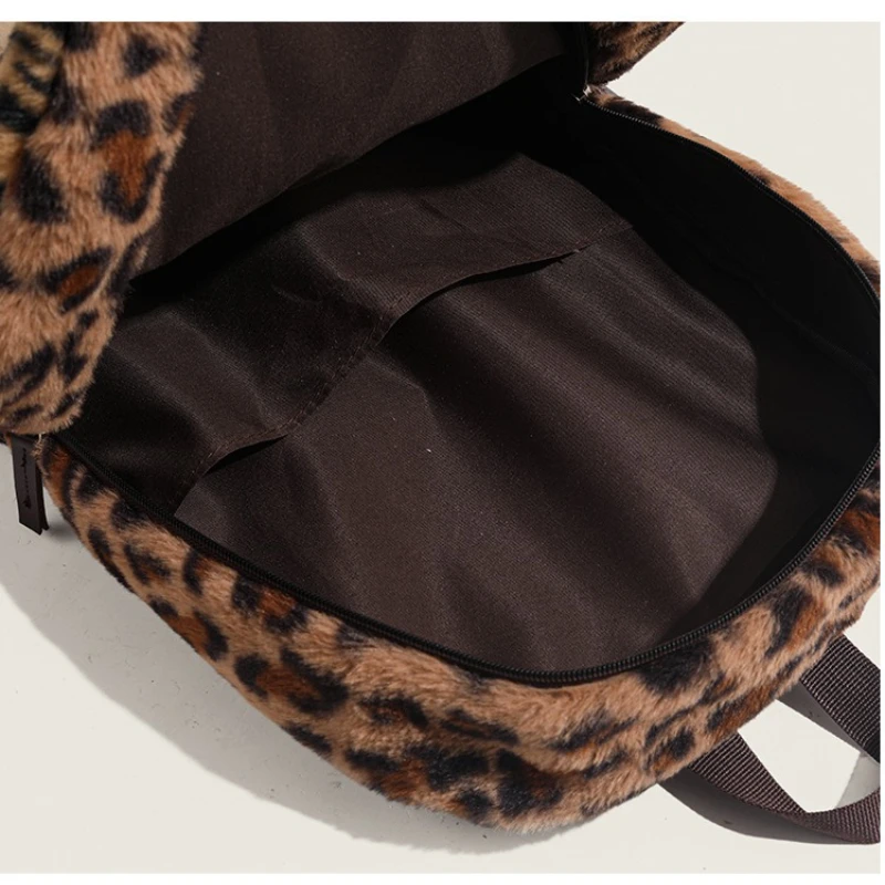 sac à dos confort léopard