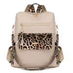 sac à dos femme léopard