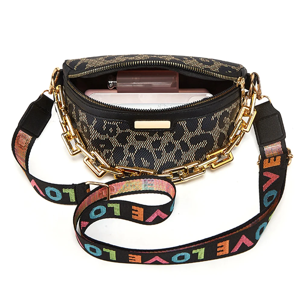 sac banane léopard