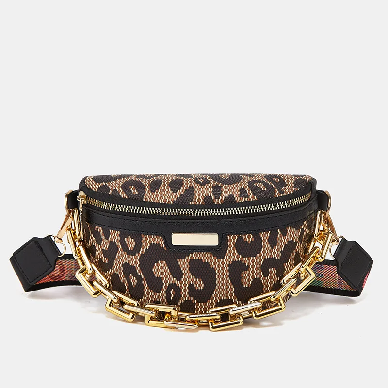 sac banane femme leopard