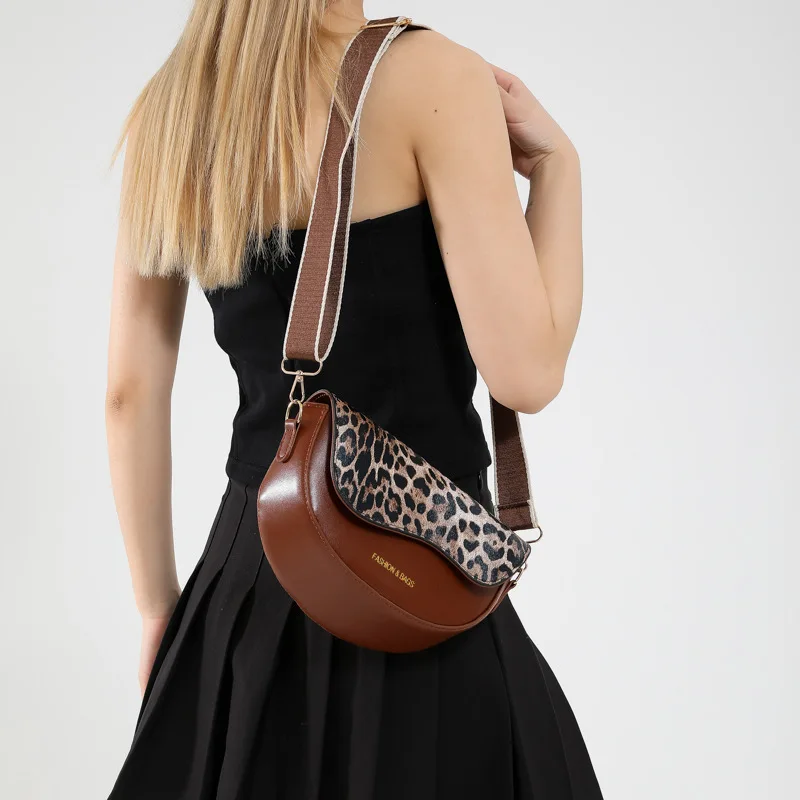 accessoire femme léopard marron