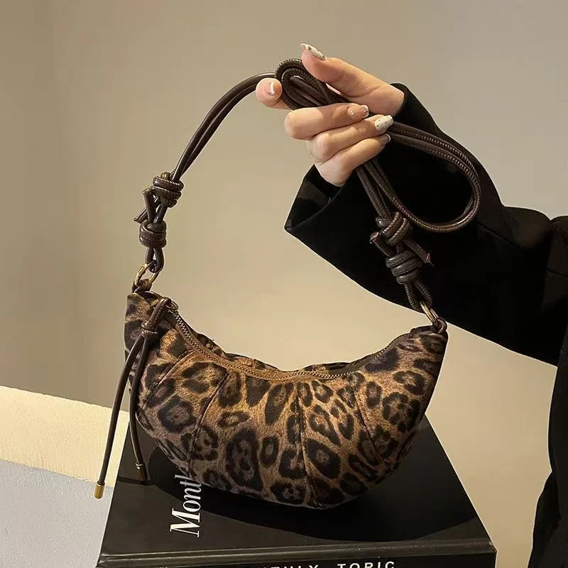 accessoire mode bandoulière léopard