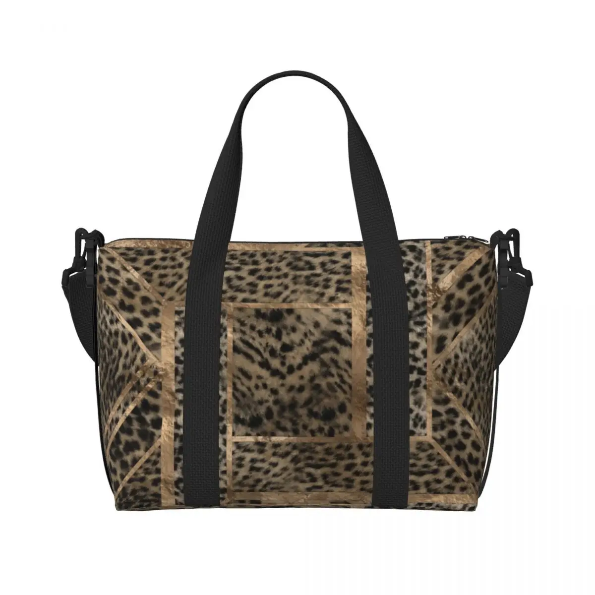 sac de sport léopard