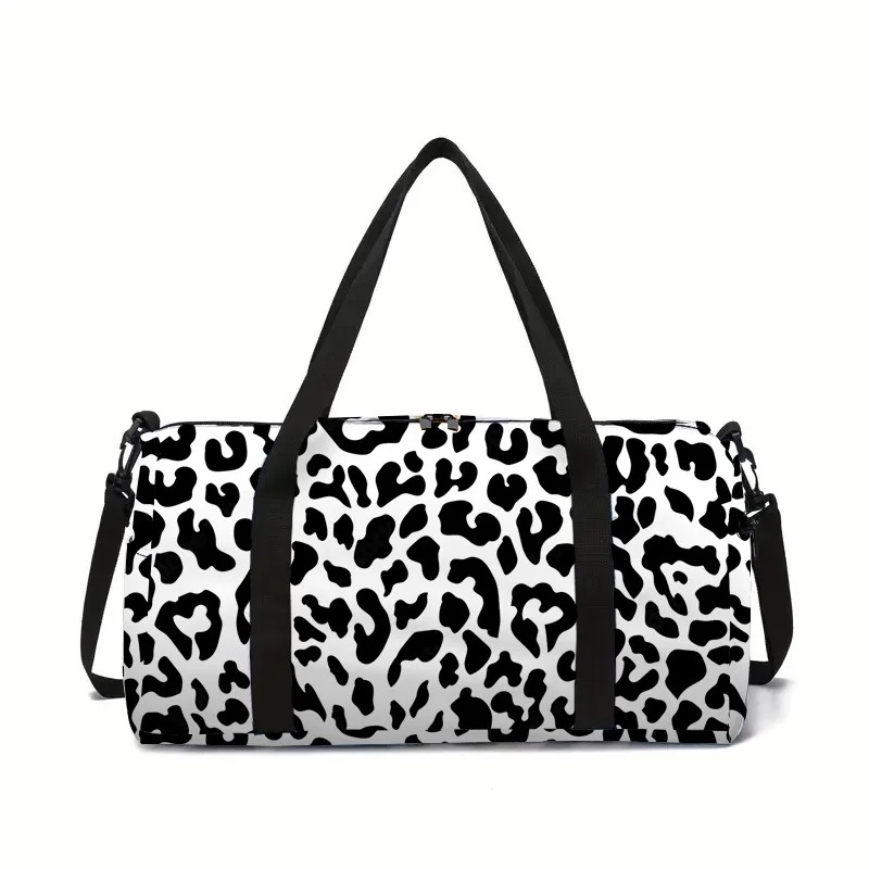 sac à motif léopard