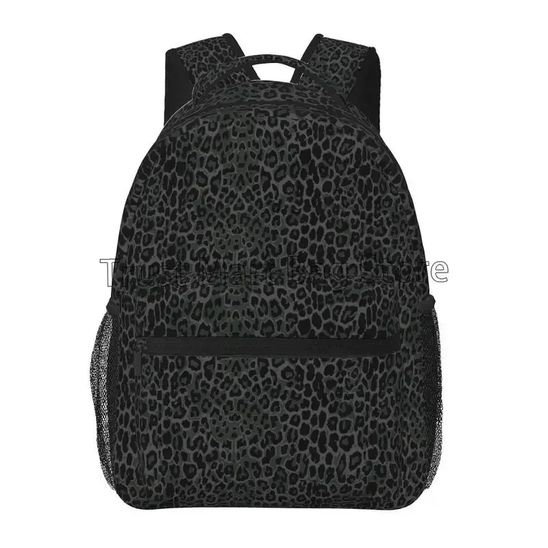 Sac à dos léopard Noir 1
