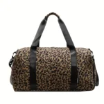 sac de sport léopard