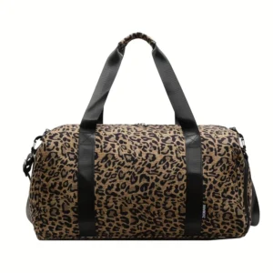 sac de sport léopard