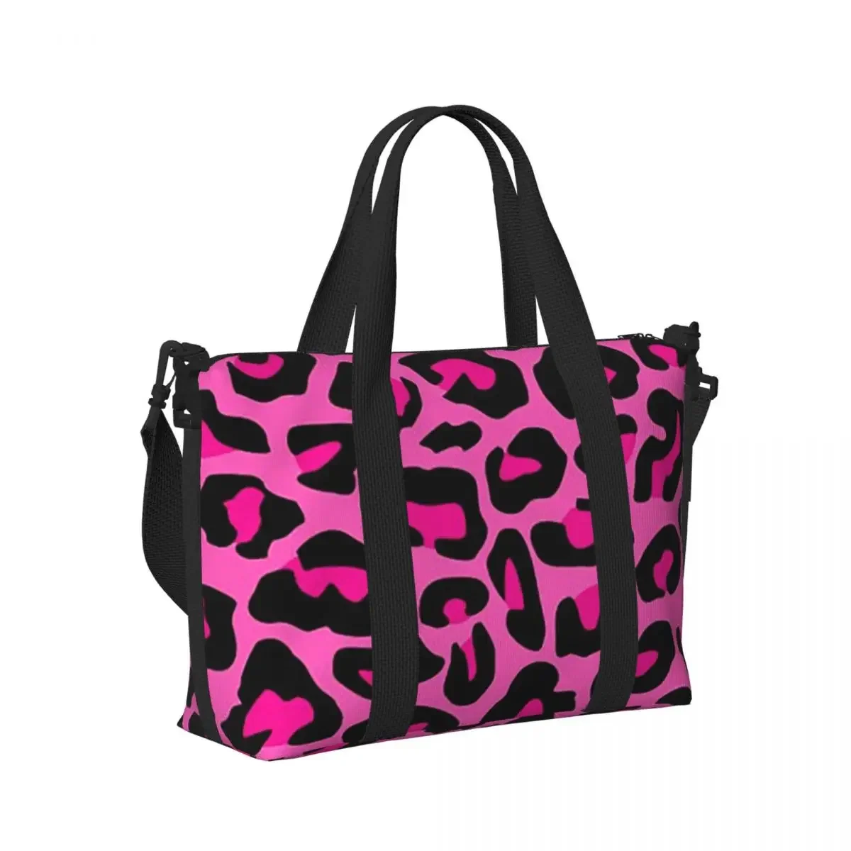 sac sport rose léopard