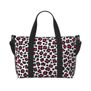 sac de sport léopard fille