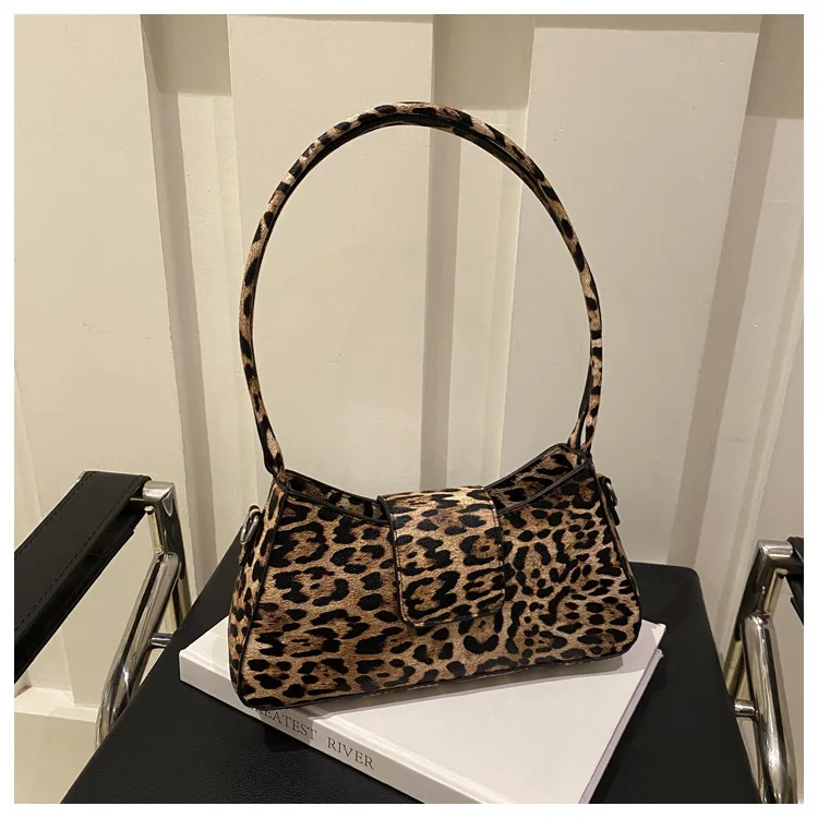sac bandouliere leopard