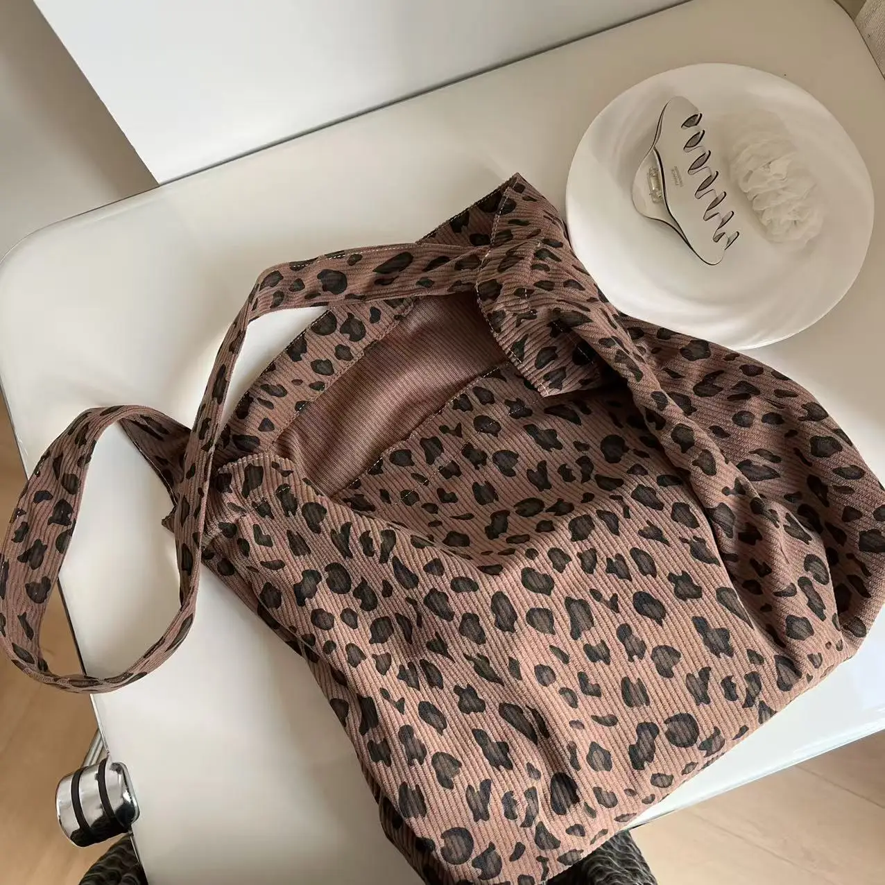 sac léopard tendance