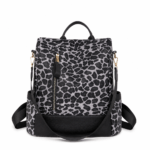 sac à dos chic léopard femme