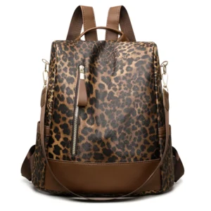 sac a dos leopard femme chic