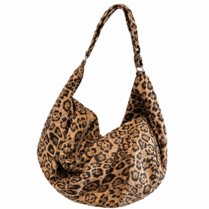 sac bandoulière léopard kaki
