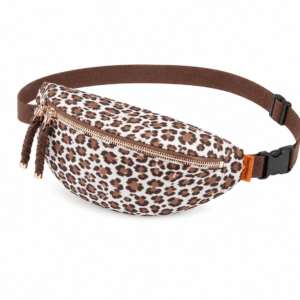 Sac Banane Léopard Blanc marron