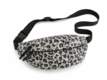 sac banane léopard noir