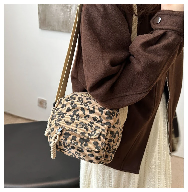 élégant sac léopard