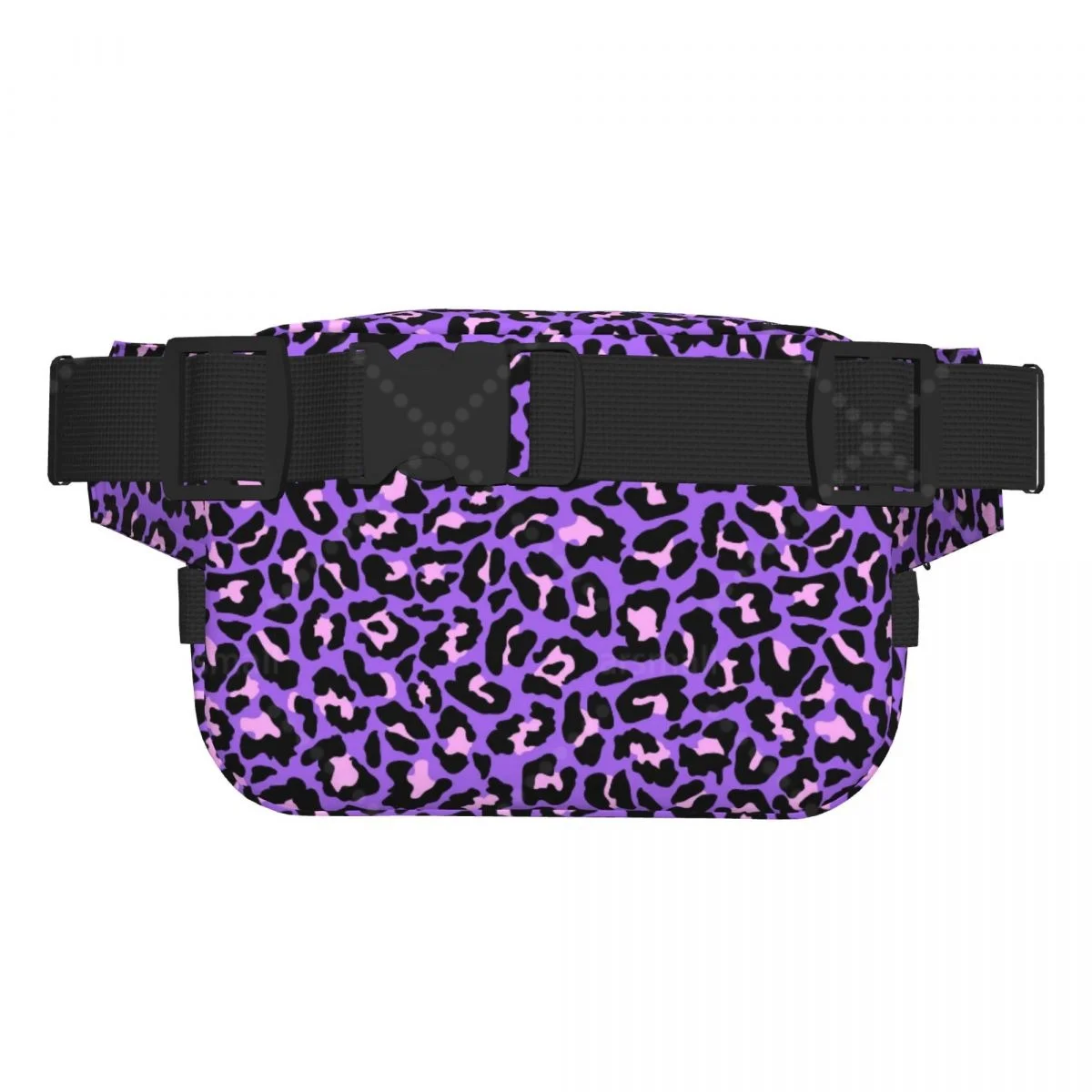 Sac tendance violet et léopard