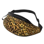 sac banane léopard élégant