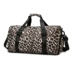 sac de sport léopard