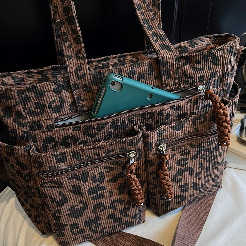 élégant sac léopard