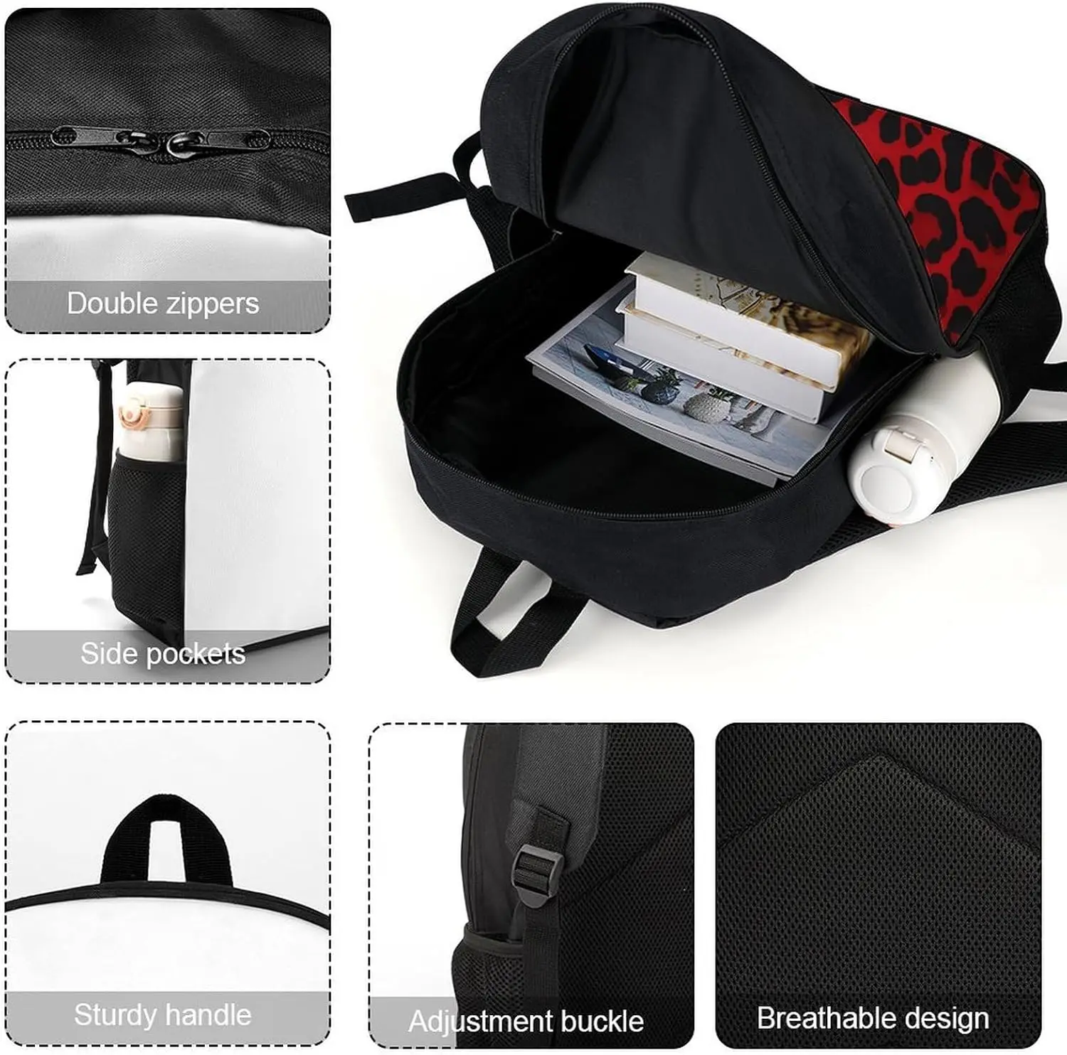 Accessoire urbain style léopard