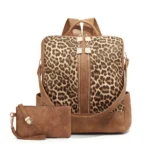 sac à dos femme chic marron