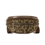 Sac Banane Léopard Femme chic Marron