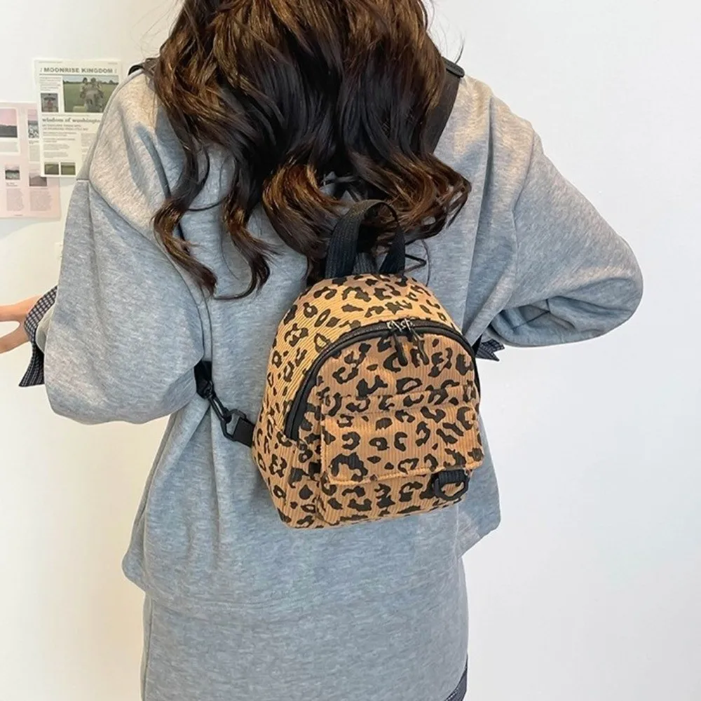 Sac Léopard Femme Marron Clair