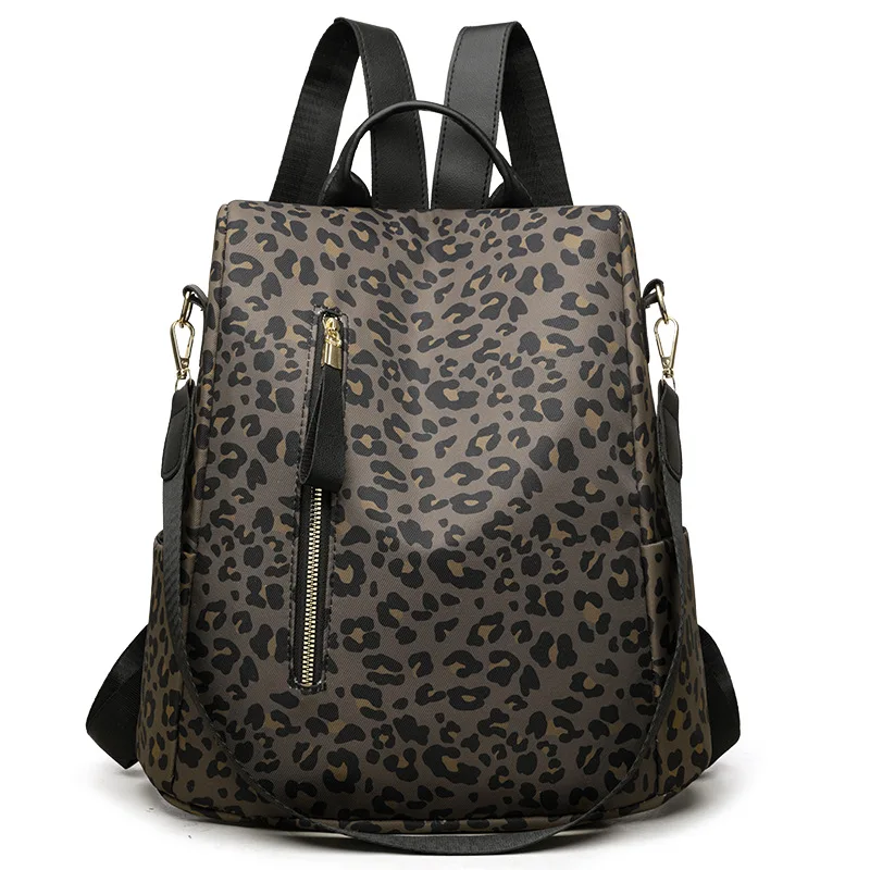 sac à dos léopard chic
