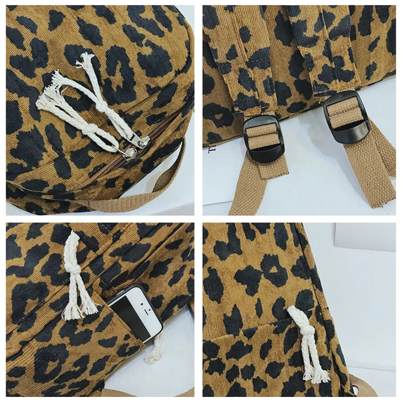 accessoire léopard marron