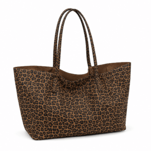 sac cabas léopard
